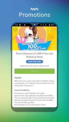 Share Car – Sewa Mobil Online