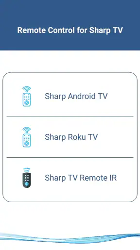 Sharp Smart TV Remote