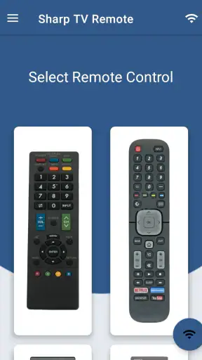 Sharp Smart TV Remote