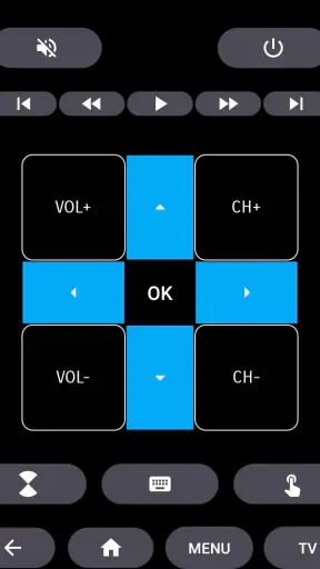 Sharp Smart TV Remote