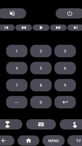 Sharp Smart TV Remote