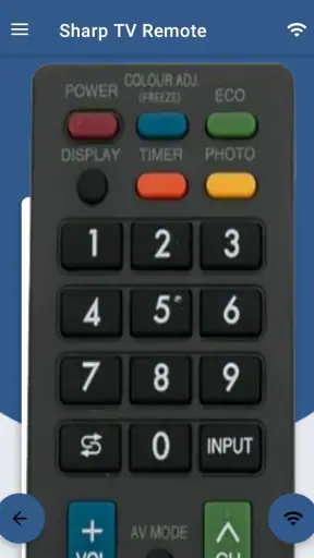 Sharp Smart TV Remote