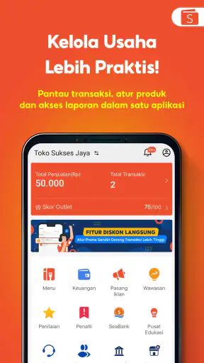 Shopee Partner — Kelola Bisnis