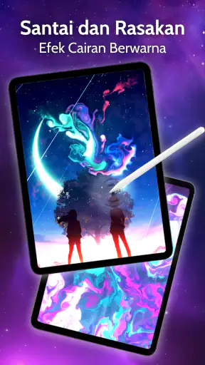 Sihir Cair: Wallpaper Langsung