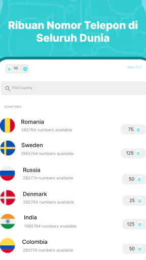 SimCode - Nomor SMS Virtual
