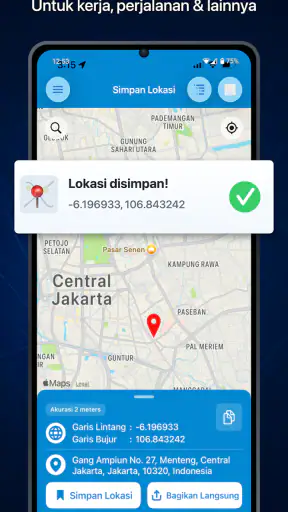 Simpan Lokasi GPS - Live Share