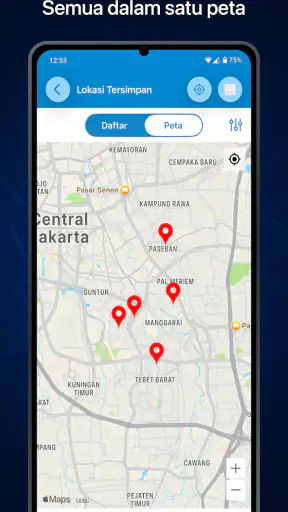 Simpan Lokasi GPS - Live Share