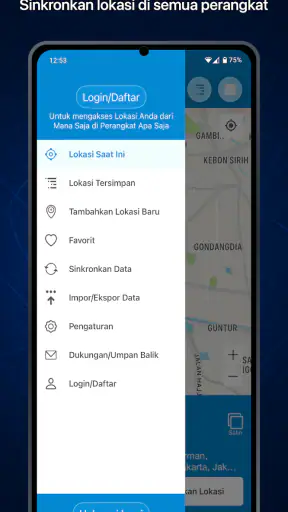 Simpan Lokasi GPS - Live Share