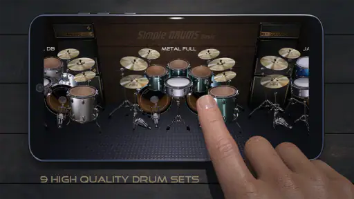 Simple Drums Basic - 3D Drums