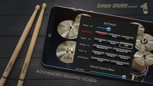 Simple Drums Basic - 3D Drums