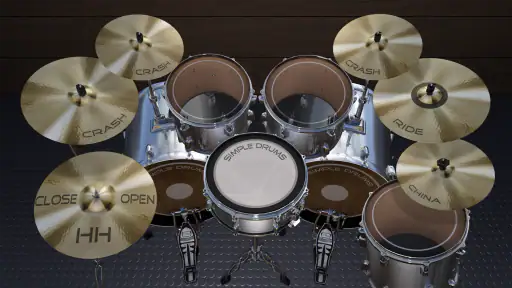 Simple Drums Basic - 3D Drums