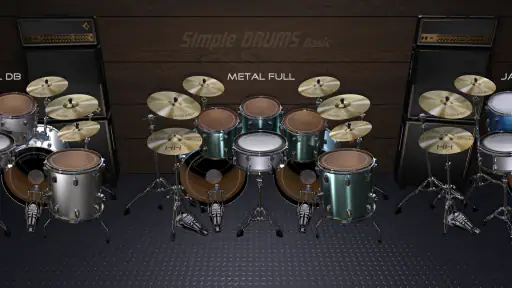 Simple Drums Basic - 3D Drums