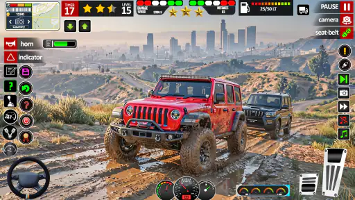 Simulator Game Mengemudi Jeep