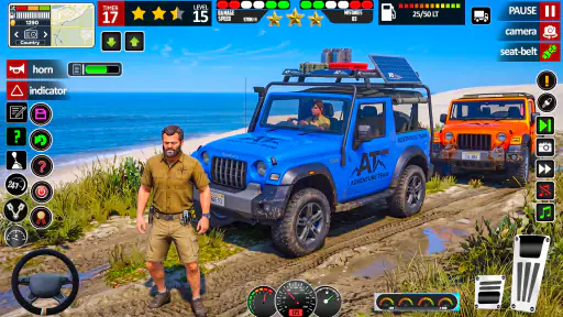 Simulator Game Mengemudi Jeep