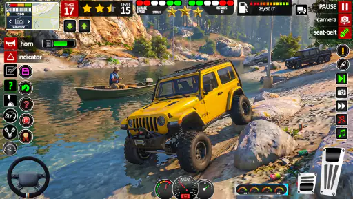 Simulator Game Mengemudi Jeep