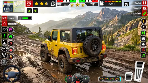 Simulator Game Mengemudi Jeep