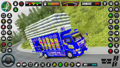 simulator permainan truk lumpu