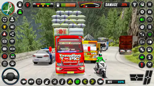 simulator permainan truk lumpu