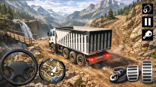 Simulator Truk Kargo Offroad