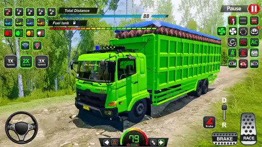 Simulator Truk Lumpur Amerika