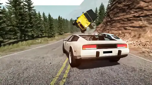 Simulator Uji Mobil Kecelakaan