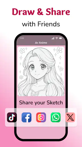 Sketch Anime - AR Trace & Draw