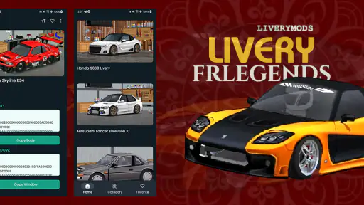 Skin FR Legends Livery Mod