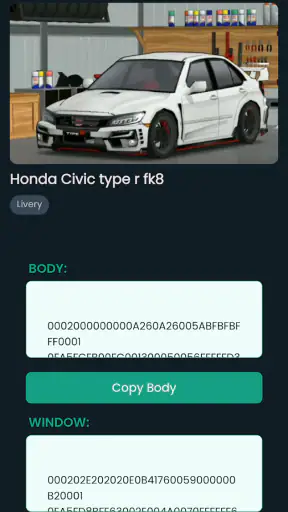 Skin FR Legends Livery Mod