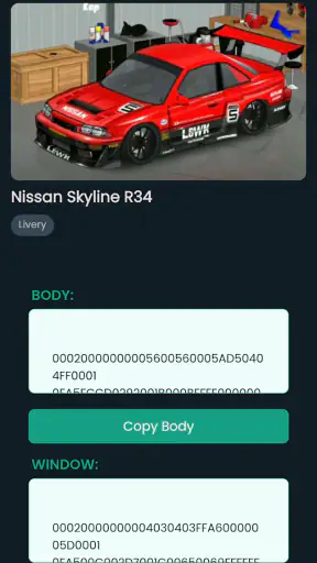 Skin FR Legends Livery Mod