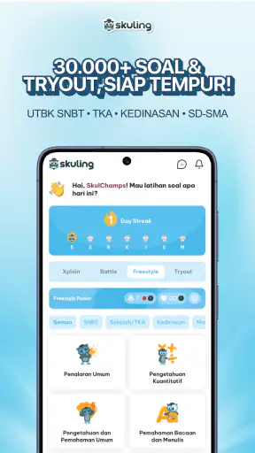 Skuling - UTBK, TKA, Kedinasan