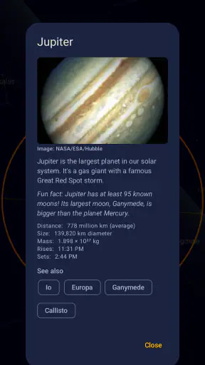Sky Map: Peta Langit