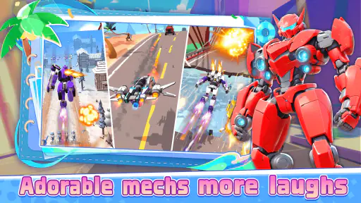 Smash Car: Balapan Robot