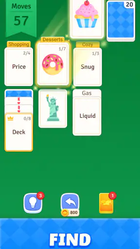 Solitaire Associations Journey
