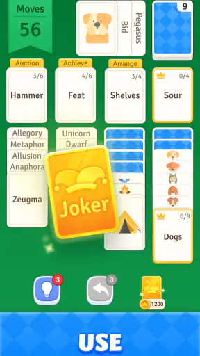 Solitaire Associations Journey