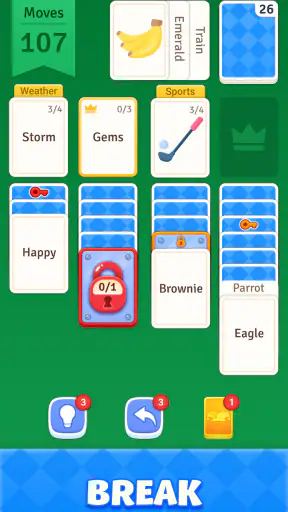Solitaire Associations Journey