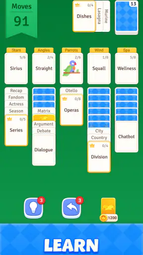 Solitaire Associations Journey