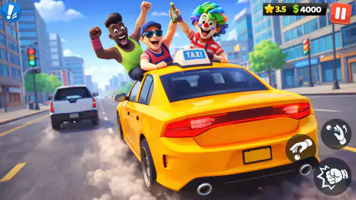 Sopir Taksi: Game Mobil Kota