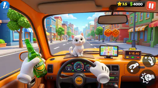 Sopir Taksi: Game Mobil Kota