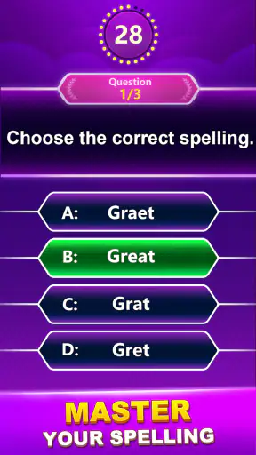 Spelling Quiz - Word Trivia