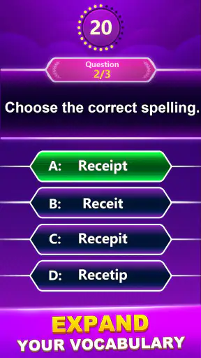 Spelling Quiz - Word Trivia