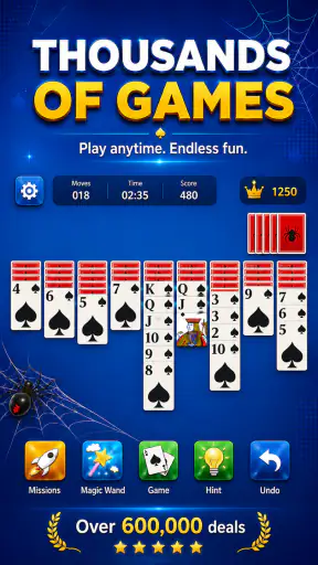 Spider Solitaire Classic Game