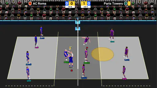 Spike Masters 3D Volleyball