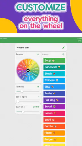Spin The Wheel - Random Picker