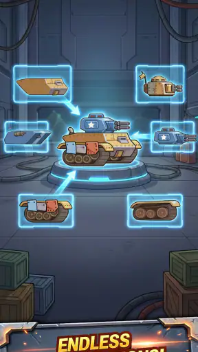 Steelborn: Tank Idle RPG