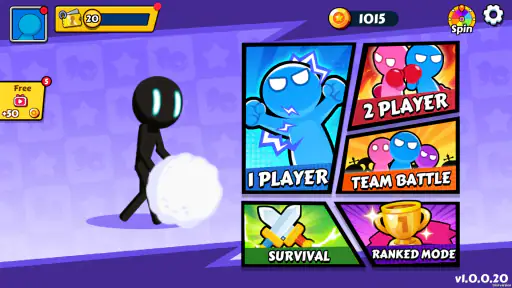 Stickman Legends Go: Game Luta