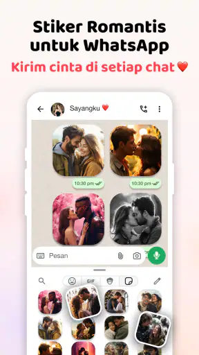 Stiker Romantis WAStickers