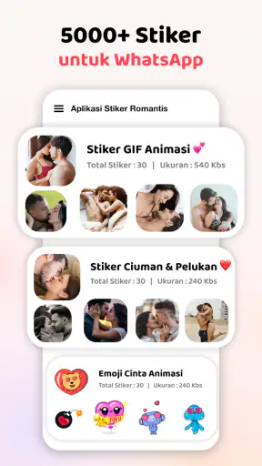 Stiker Romantis WAStickers