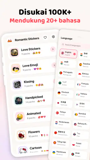 Stiker Romantis WAStickers