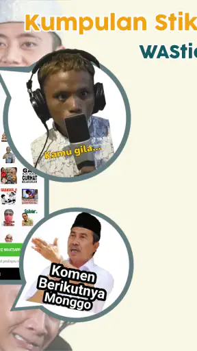 Stiker WA Lucu Ngakak Ambyar