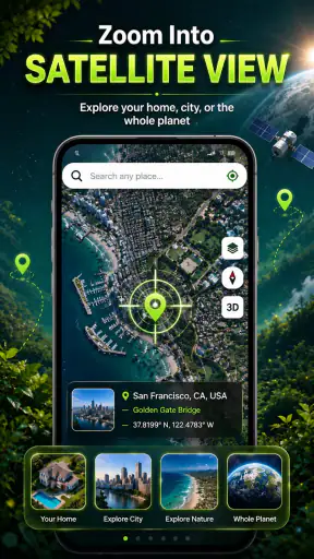 Street View Live Earth Map GPS